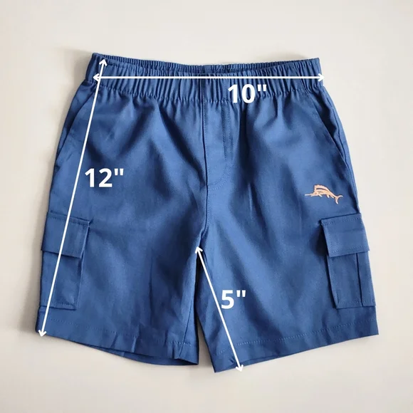 Tommy Bahama Boys Set 3-pieces Button Down Shirt Graphic T-Shirt & Shorts Size 4 - Picture 16 of 16